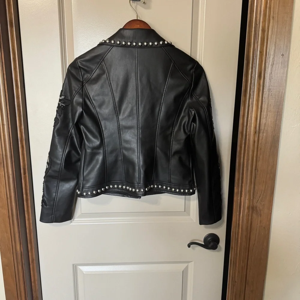 Bagatelle moto jacket s NWOT - Picture 8 of 10